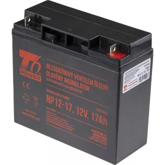 Akumulator T6 Power NP12-17, 12 V, 17 Ah