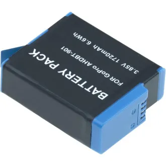 Bateria T6 Power GoPro Hero 9, Hero 10, Hero 11, Hero 12, 1720mAh, 6,6Wh