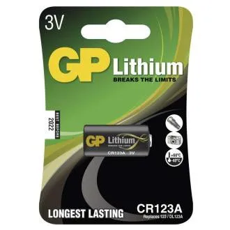 Bateria litowa GP CR123A – 1 szt.