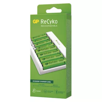 Ładowarka akumulatorów GP ECO E811 4xAA2100 4xAA850 Ładowarka akumulatorów GP ECO E811 4xAA2100 4xAA850
