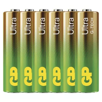 Baterie alkaliczne GP ULTRA AA (LR6) - 6 szt.