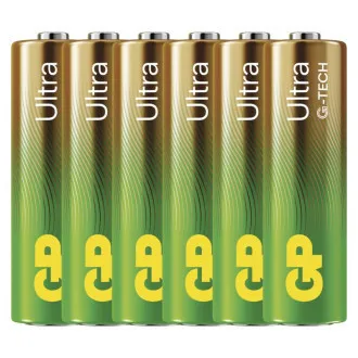 Baterie alkaliczne GP ULTRA AA (LR6) - 6 szt.