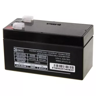 Akumulator SLA 12V/1,3Ah FA-4,7mm