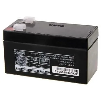 Akumulator SLA 12V/1,3Ah FA-4,7mm