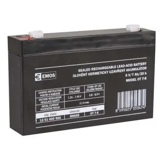 Akumulator SLA 6V/7Ah FA-4,7mm Akumulator SLA 6V/7Ah FA-4,7mm