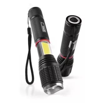 Latarka LED P3111, 5W 230Lm  3W COB   magnes