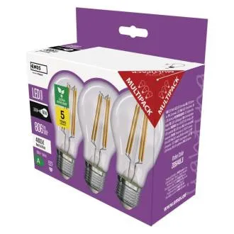 Żarówka LED A60/E27/3,8W/60W/806lm/neutralna biel, 3szt. Żarówka LED A60/E27/3,8W/60W/806lm/neutralna biel, 3szt.