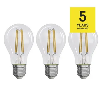 Żarówka LED A60/E27/5W/75W/1060lm/ciepła biel 3KS Żarówka LED A60/E27/5W/75W/1060lm/ciepła biel 3KS