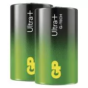 GP Bateria alkaliczna ULTRA PLUS D (LR20) - 2 szt.