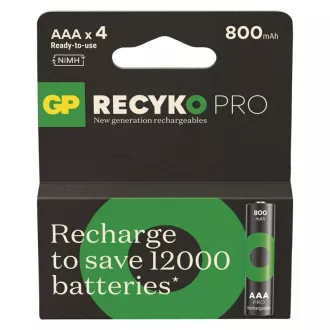 Akumulator GP. ReCyko Pro AAA (HR03) 800mAh- 4szt.