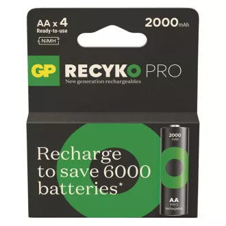 Akumulator GP. ReCyko Pro AA (HR6) 2000mAh - 4szt.