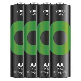Akumulator GP. ReCyko Pro AA (HR6) 2000mAh - 4szt. Akumulator GP. ReCyko Pro AA (HR6) 2000mAh - 4szt.