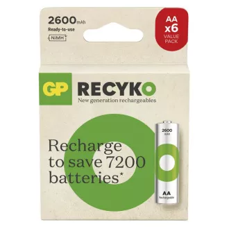 Akumulator GP. ReCyko 2600 AA (HR6) - 6 szt.