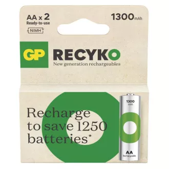Akumulator GP. ReCyko 1300 AA (HR6) - 2 szt. Akumulator GP. ReCyko 1300 AA (HR6) - 2 szt.