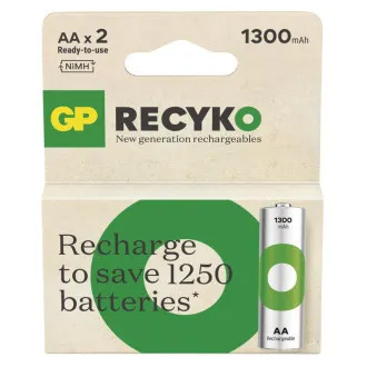 Akumulator GP. ReCyko 1300 AA (HR6) - 2 szt. Akumulator GP. ReCyko 1300 AA (HR6) - 2 szt.