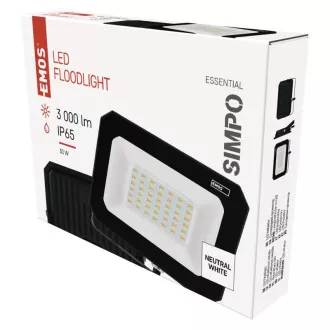 EMOS LED REFLEKTOR SIMPO 30W, 3000Lm, 4000K EMOS LED REFLEKTOR SIMPO 30W, 3000Lm, 4000K