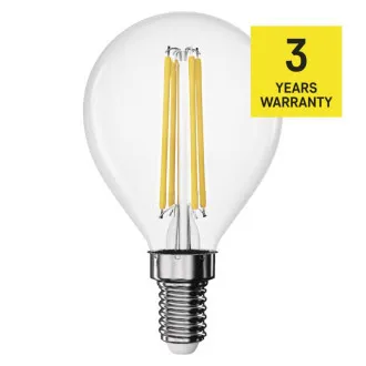 EMOS LED FLM MINI GL 3,4W(40W) 470lm E14 WW EMOS LED FLM MINI GL 3,4W(40W) 470lm E14 WW