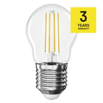 EMOS LED FLM MINI GL 3,4W(40W) 470lm E27 WW EMOS LED FLM MINI GL 3,4W(40W) 470lm E27 WW