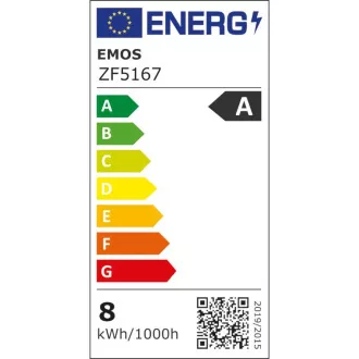 EMOS LED FLM A60 7,2W(100W) 1521lm E27 WW A CLASS