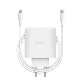 TRUSt MAXO 65W USB-C ŁADOWARKA GAN BIAŁA