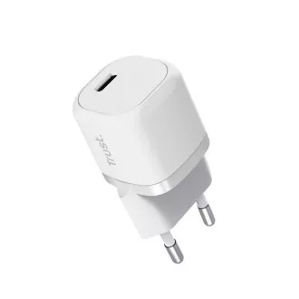 ŁADOWARKA TRUST MAXO 20W USB-C BIAŁA