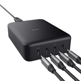 TRUST MAXO 240W 4-PORTOWA ŁADOWARKA BIURKOWA USB-C