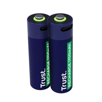 AKUMULATORY TRUST USB-C 2P - AA