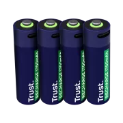 AKUMULATORY TRUST USB-C 4P - AA