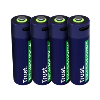 AKUMULATORY TRUST USB-C 4P - AA AKUMULATORY TRUST USB-C 4P - AA