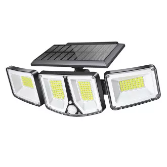 Zewnętrzna lampa solarna LED z czujnikiem ruchu VIKING S180/1200lm/2200mAh/3 tryby/IP65 Zewnętrzna lampa solarna LED z czujnikiem ruchu VIKING S180/1200lm/2200mAh/3 tryby/IP65