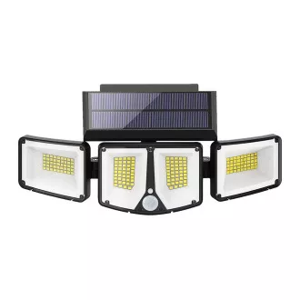 Zewnętrzna lampa solarna LED z czujnikiem ruchu VIKING S180/1200lm/2200mAh/3 tryby/IP65 Zewnętrzna lampa solarna LED z czujnikiem ruchu VIKING S180/1200lm/2200mAh/3 tryby/IP65