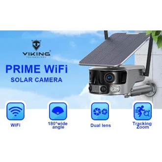 Kamera solarna Viking PRIME-WiFi/18000mAh/kolorowy noktowizor/IP66/aplikacja/Android/iOS - Rozpakowany