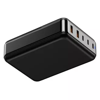 Ładowarka Viking USB GaN 200W PD PRO/adapter sieciowy/Wyjście: 3xUSB-C, 2xUSB-A/Szybkie ładowanie/