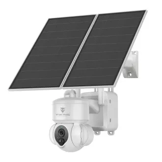 Kamera solarna HD Viking HDs03 4G/20000mAh/noktowizor/IP66/aplikacja/powiadomienie/biała