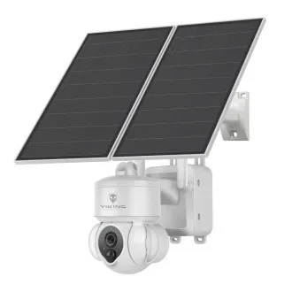 Kamera solarna HD Viking HDs03 4G/20000mAh/noktowizor/IP66/aplikacja/powiadomienie/biała Kamera solarna HD Viking HDs03 4G/20000mAh/noktowizor/IP66/aplikacja/powiadomienie/biała