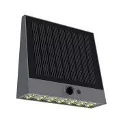 Zewnętrzna lampa solarna LED Viking SR25 / czujnik ruchu / 1000 lm / 4 tryby / IP54 / biały dzienny