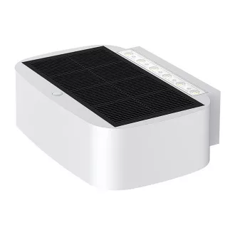 Zewnętrzna lampa solarna LED Viking SR38/700 lm/4 tryby/IP65/światło dzienne białe