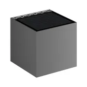 Zewnętrzna lampa solarna LED Viking SR32/700 lm/IP54/4 tryby/światło dzienne białe