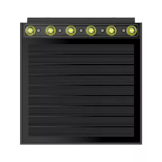 Zewnętrzna lampa solarna LED Viking SR32/700 lm/IP54/4 tryby/światło dzienne białe