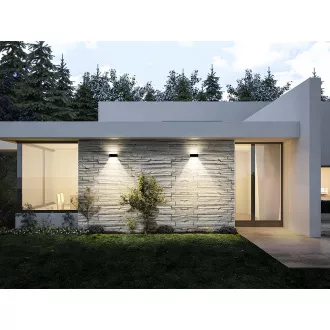 Zewnętrzna lampa solarna LED Viking SR31/700 lm/IP44/4 tryby/światło dzienne białe