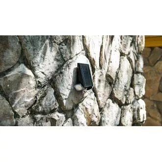 Zewnętrzna lampa solarna LED Viking SR39/czujnik ruchu/800 lm/IP44/4 tryby/światło dzienne białe