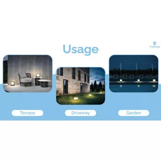 Zewnętrzna lampa solarna LED Viking SR54 / Solar LED Light / Motion Sensor / 800 lm / IP65 Zewnętrzna lampa solarna LED Viking SR54 / Solar LED Light / Motion Sensor / 800 lm / IP65