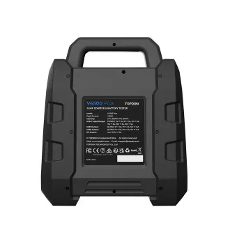 TOPDON rozrusznik i tester akumulatorów samochodowych V4500Plus/32000mAh(120Wh)/maks. prąd wyjściowy 4500A//IP65 TOPDON rozrusznik i tester akumulatorów samochodowych V4500Plus/32000mAh(120Wh)/maks. prąd wyjściowy 4500A//IP65