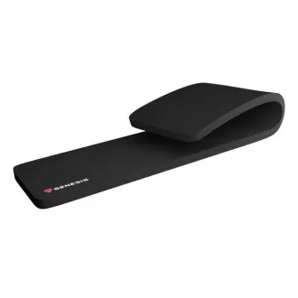 Ergonomiczna podpórka pod nadgarstki Genesis dla klawiatury RUBID 400, 470x95x18mm