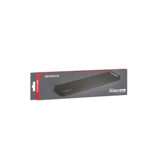 Ergonomiczna podpórka pod nadgarstki Genesis do klawiatury RUBID 400 TKL, 360x95x18mm Ergonomiczna podpórka pod nadgarstki Genesis do klawiatury RUBID 400 TKL, 360x95x18mm