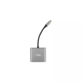 Adapter wieloportowy Natec Fowler MINI USB-C PD, USB 3.0, HDMI 4K
