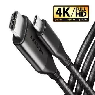 AXAGON RVC-HI2MC, reduktor / kabel USB-C -> HDMI 2.0a 1,8 m, 4K/60 Hz HDR10
