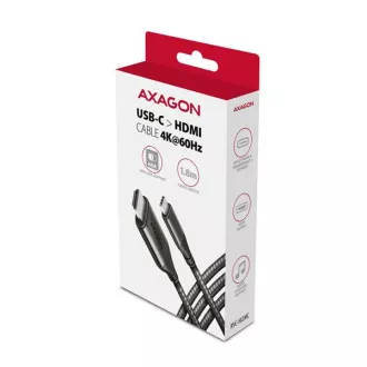 AXAGON RVC-HI2MC, reduktor / kabel USB-C -> HDMI 2.0a 1,8 m, 4K/60 Hz HDR10