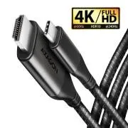 AXAGON RVC-HI2MC, reduktor / kabel USB-C -> HDMI 2.0a 1,8 m, 4K/60 Hz HDR10