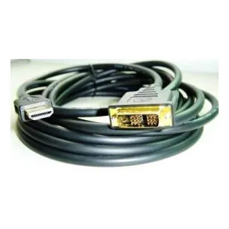 Kabel HDMI-DVI 1,8 m, odcień M/M, pozłacane styki 1.3 Kabel HDMI-DVI 1,8 m, odcień M/M, pozłacane styki 1.3